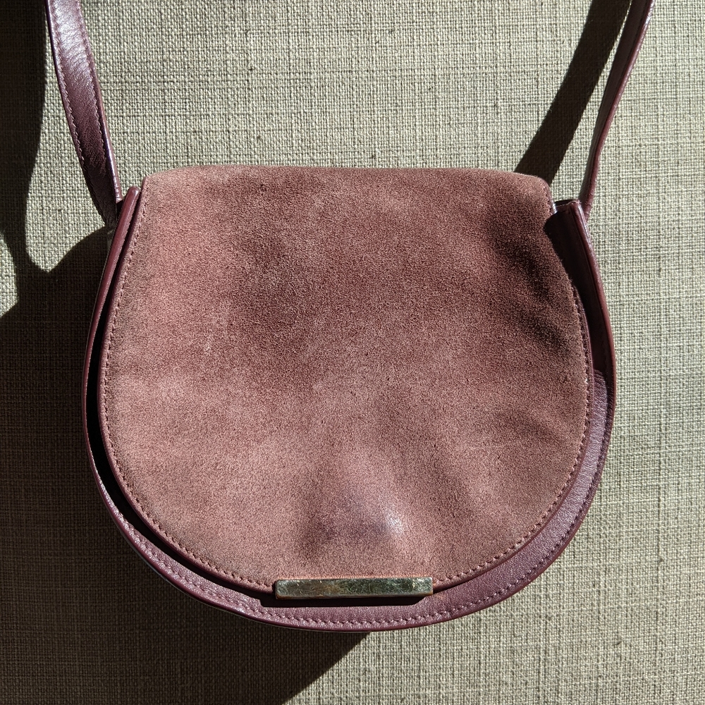 Cuyana mini saddle bag